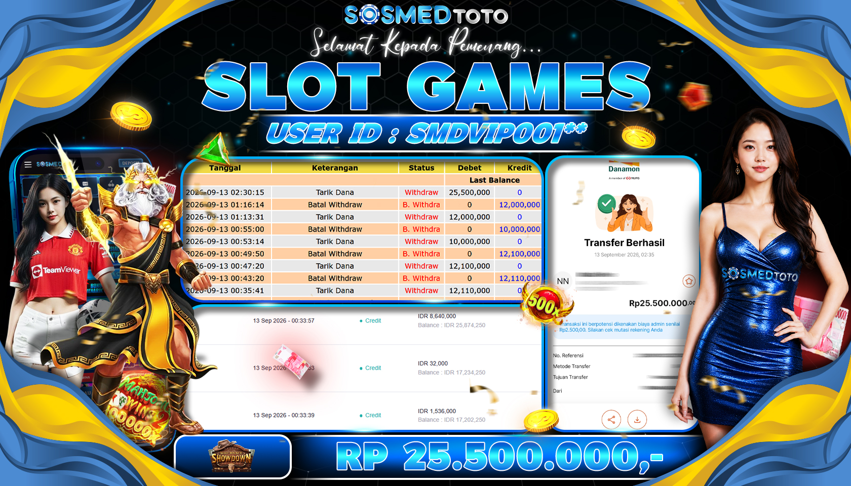 SOSMEDTOTO JACKPOT SLOT 25.5 JT LUNASS !