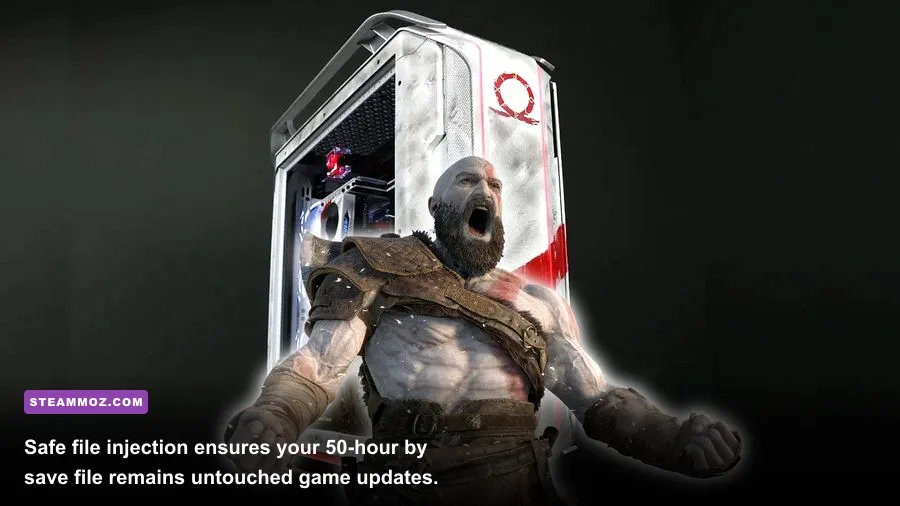God of War PC game installation folder and save game directory structure