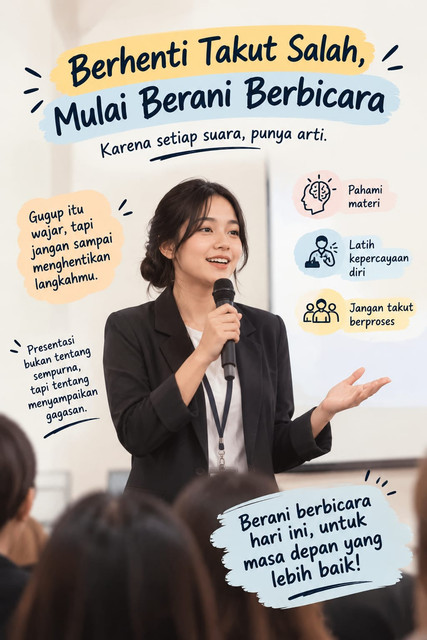 Berhenti Takut Salah, Mulai Berani Bicara