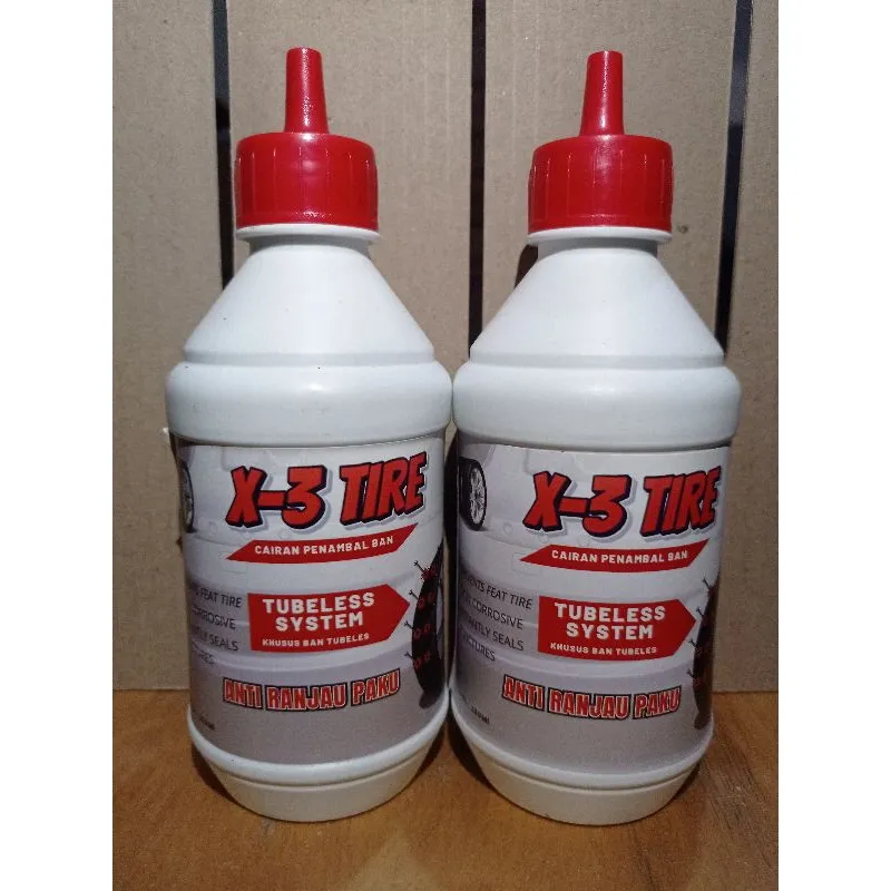CAIRAN PENAMBAL BAN TUBELES ANTI BOCOR  2 BOTOL KWALITAS TERPERCAYA - Gambar 4