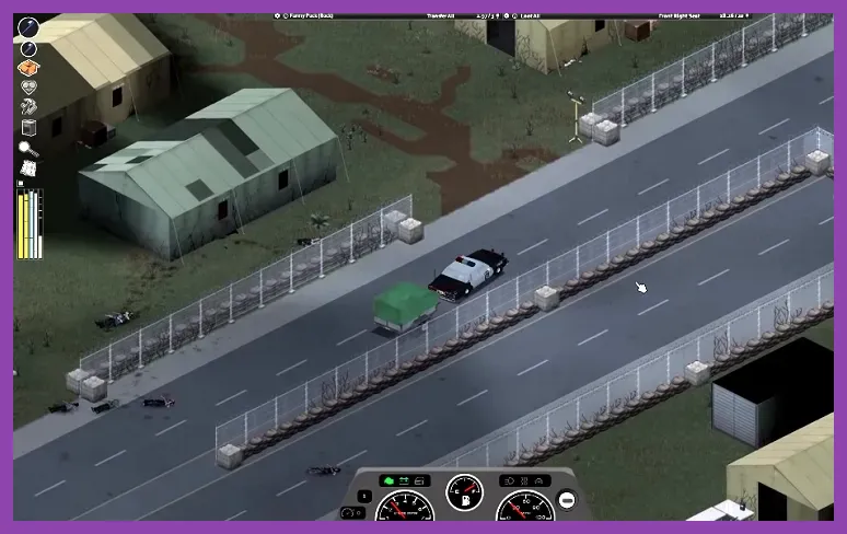 Project Zomboid survivor exploring Louisville streets surrounded by zombies