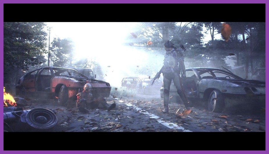 Arc Raiders endgame overview showing a sprawling raid arena