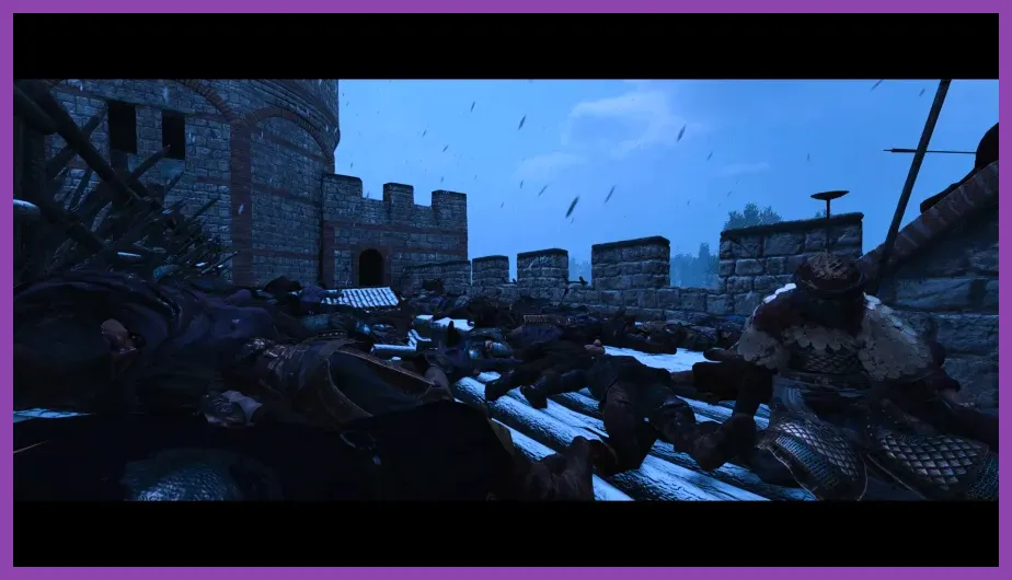 Looting high tier weapons after winning a massive siege battle in Bannerlord