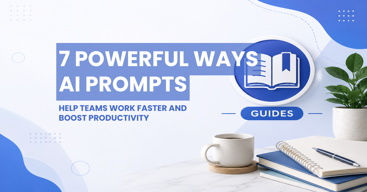 Guides - 7 Powerful Ways AI Prompts Help Teams Work Faster and Boost Productivity