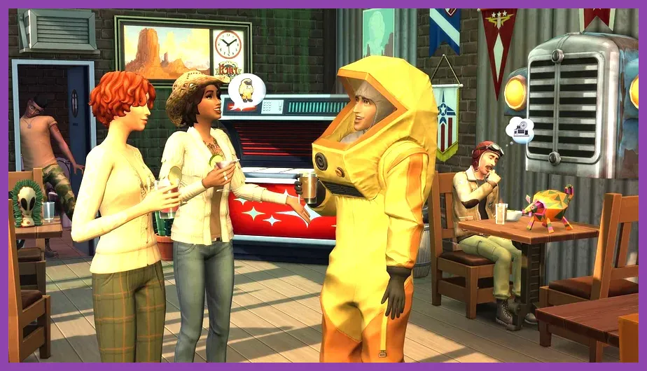 Bizarre Fruit and Spore Clusters used to create vaccines in The Sims 4 StrangerVille