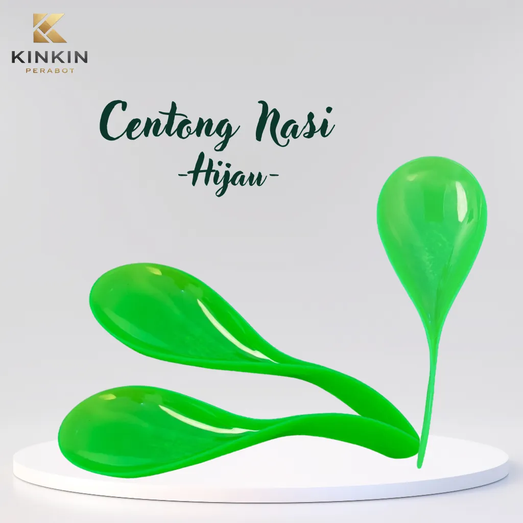 Centong Nasi Plastiik Warna Pelangi - Gambar 4