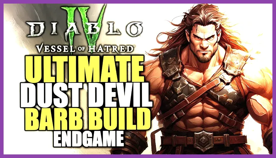 Barbarian class melee combat in Diablo 4
