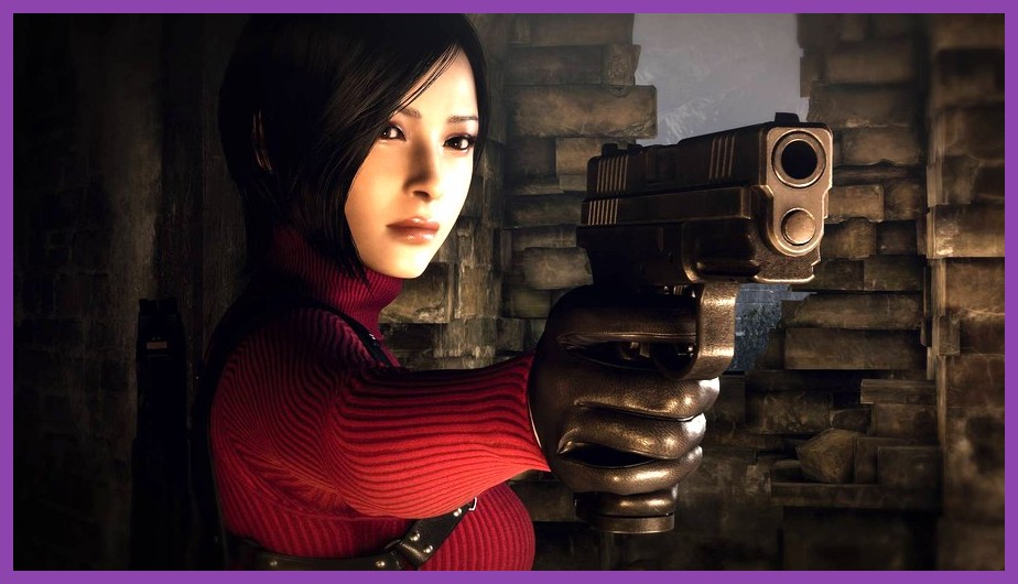 Ada Wong using her grapple hook in Resident Evil 4 Remake Separate Ways DLC