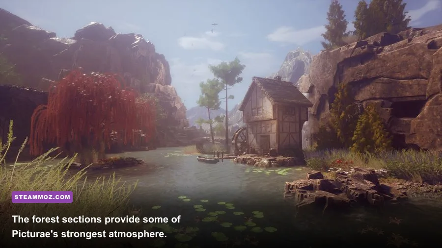 Forest trail from Drizzlepath: Picturae gameplay