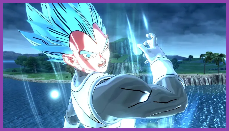 Dragon Ball Xenoverse 2 battle gameplay on Nintendo Switch