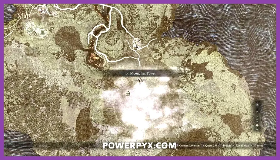 Screenshot showing the hidden crypt entrance beneath Gran Soren's marketplace in Dragon's Dogma 2
