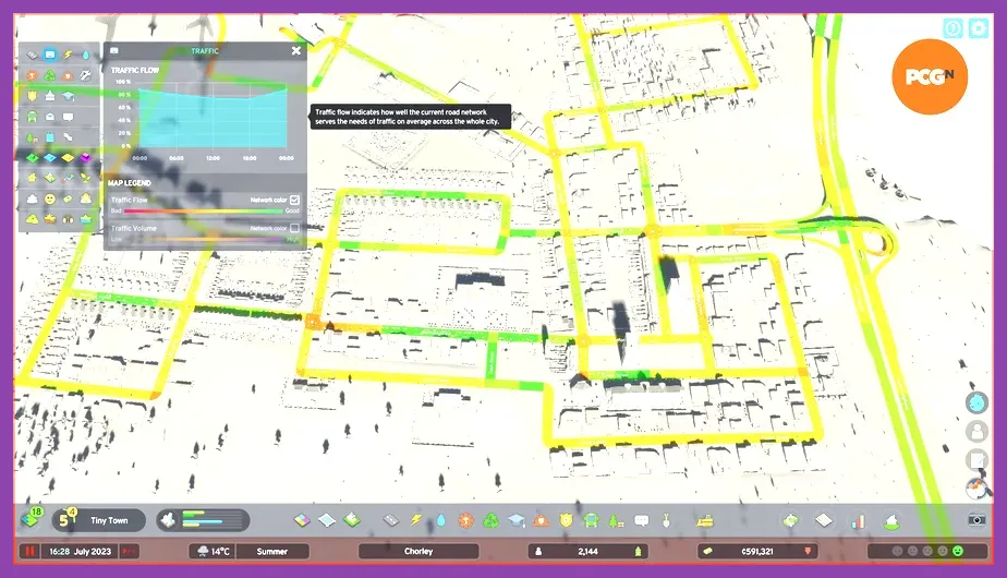 Cities Skylines 2 simulation limits and CPU usage