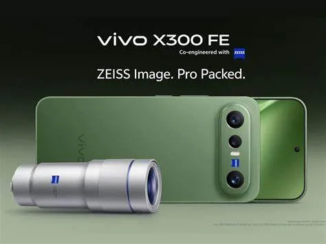 Vivo X300 FE 5G: Smartphone Mid-Range dengan Kamera ZEISS 50MP dan Layar AMOLED 120Hz