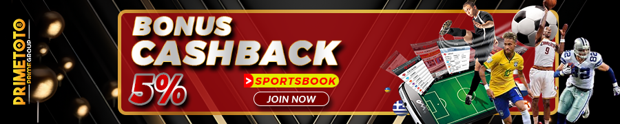 BONUS CASHBACK 5% (SPORTSBOOK