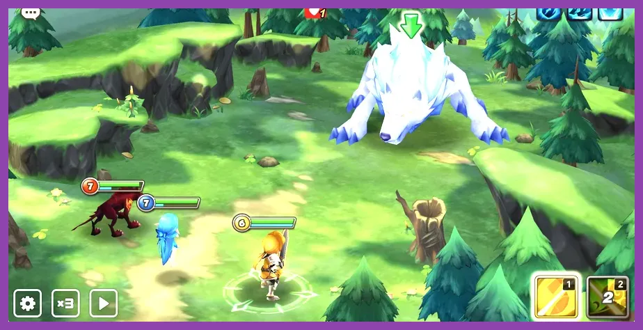 Powerful monster team composition in Summoners War