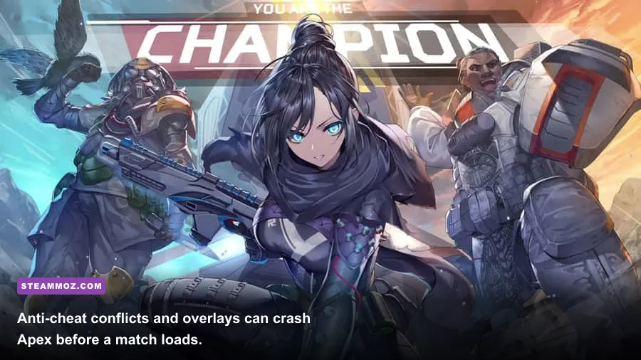 Apex Legends PC crash troubleshooting with Easy Anti-Cheat error
