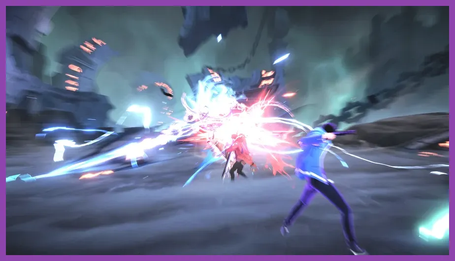Kang Dae Hyun performing Basic Slash in Solo Leveling Arise