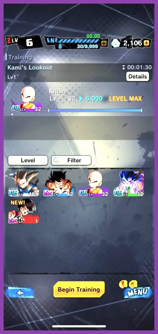 Dragon Ball Legends boss entering its final health phase