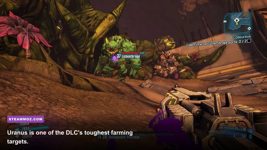 Uranus boss battle from Borderlands 2 Commander Lilith and the Fight for Sanctuary