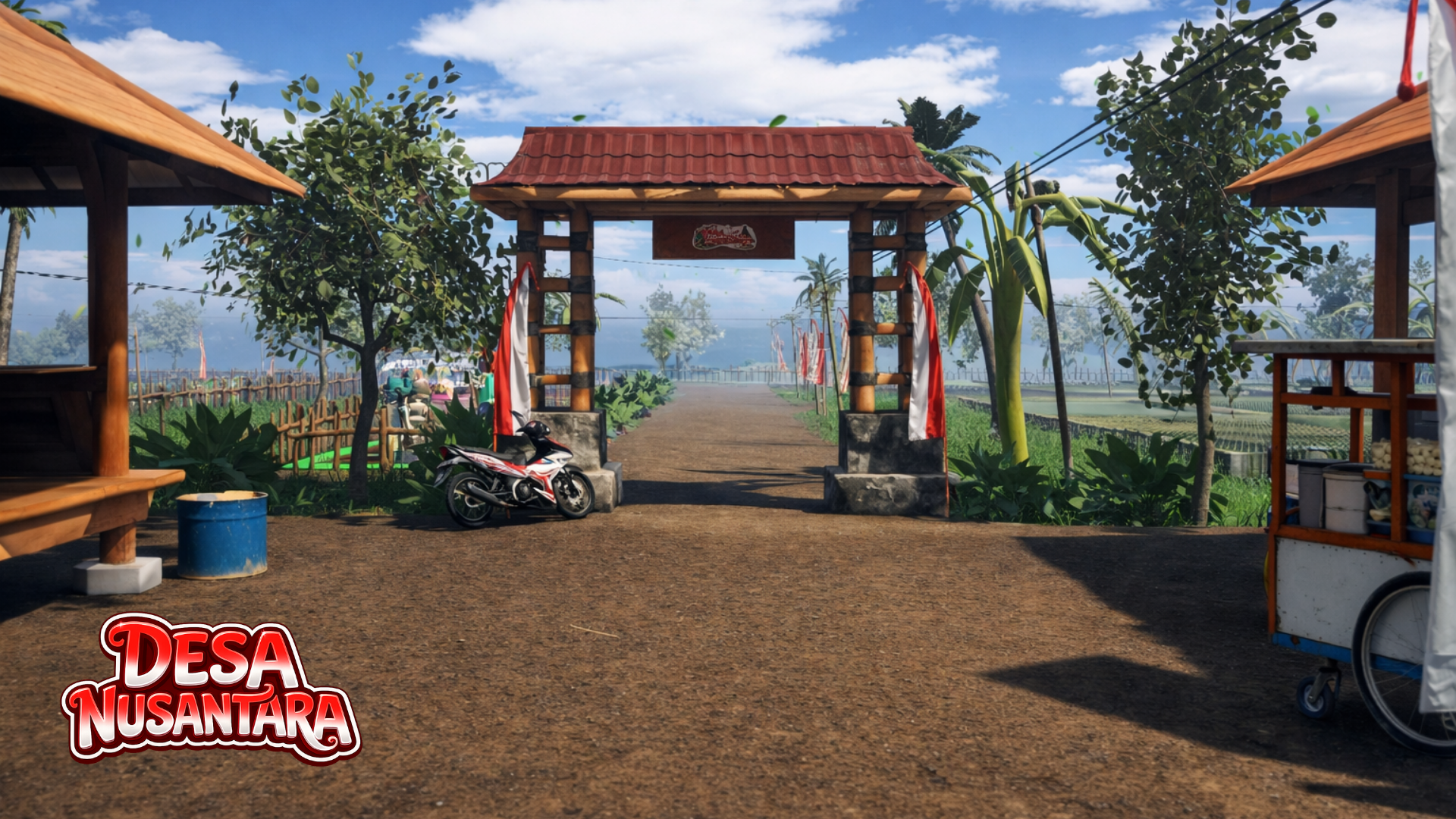 Thumbnail game Roblox Nusantara Village X Kahf