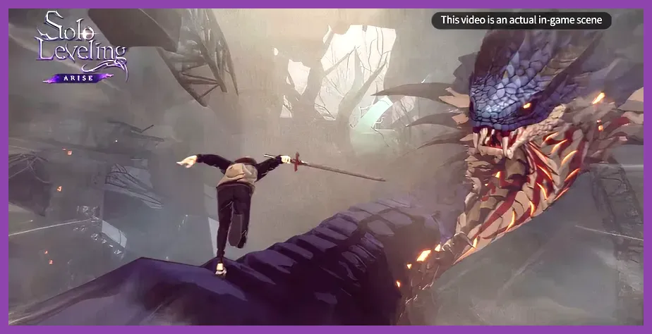 Cha Hae-In Alicia Blanche and Min Byung-Gu fighting together in Solo Leveling ARISE
