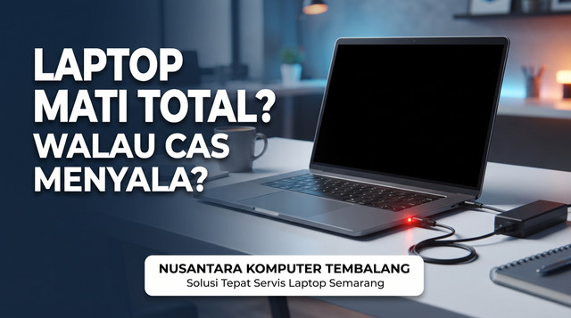 Kenapa Laptop Tidak Bisa Menyala Walaupun Charger Terpasang?