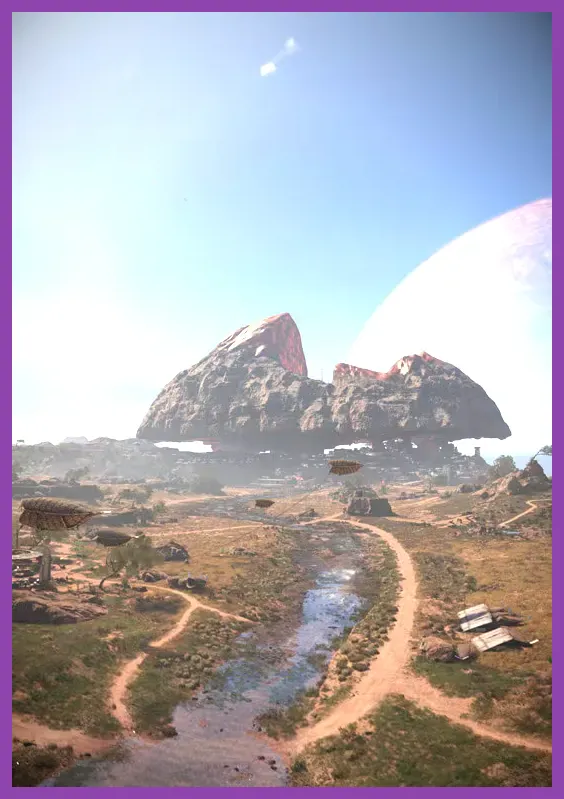 Star Wars Outlaws Toshara open world environment