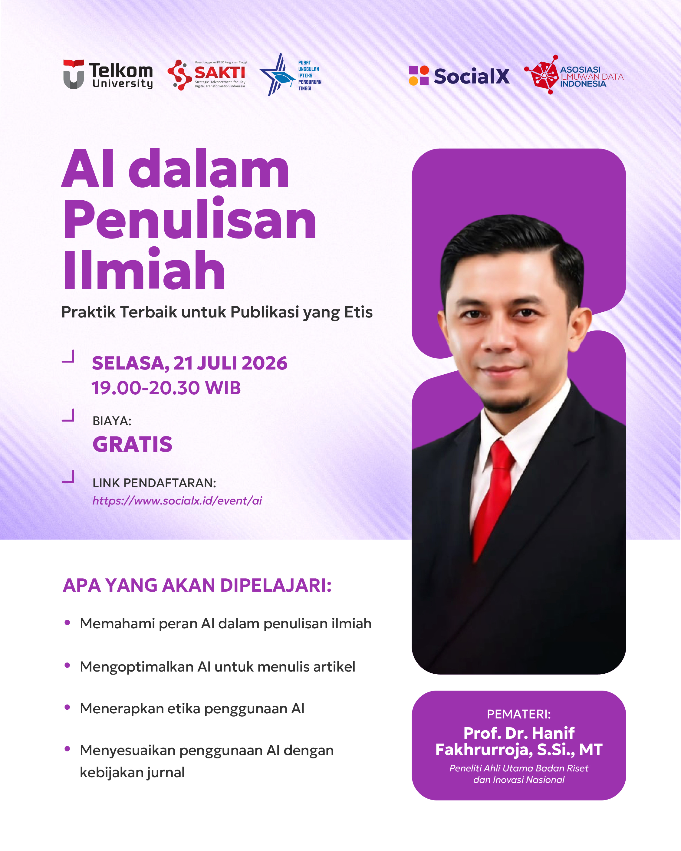 Workshop AI dalam Penulisan Ilmiah