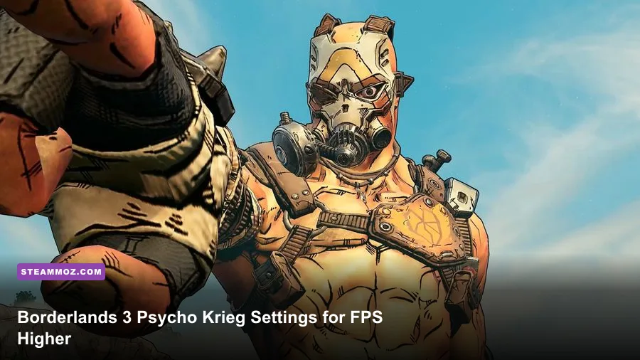 Borderlands 3 Psycho Krieg and the Fantastic Fustercluck gameplay in Krieg's colorful mindscape