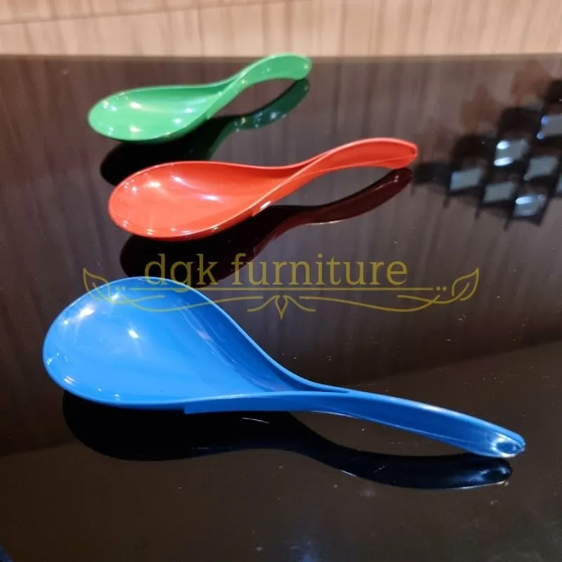 Centong Sendok Nasi Sayur Lauk Souvenir Sovenir Suvenir Hadiah Acara Pernikahan Nikahan Plastik GROSIR TERMURAH PELANGI WARNA WARNI - Gambar 2