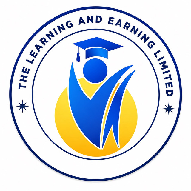 The Learning And earning Logo