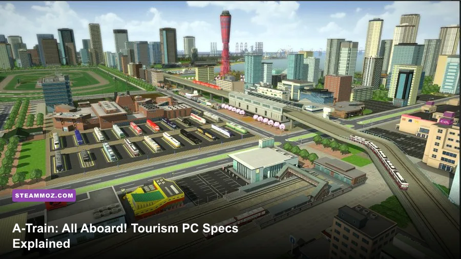 A-Train All Aboard Tourism city railway and train network screenshot