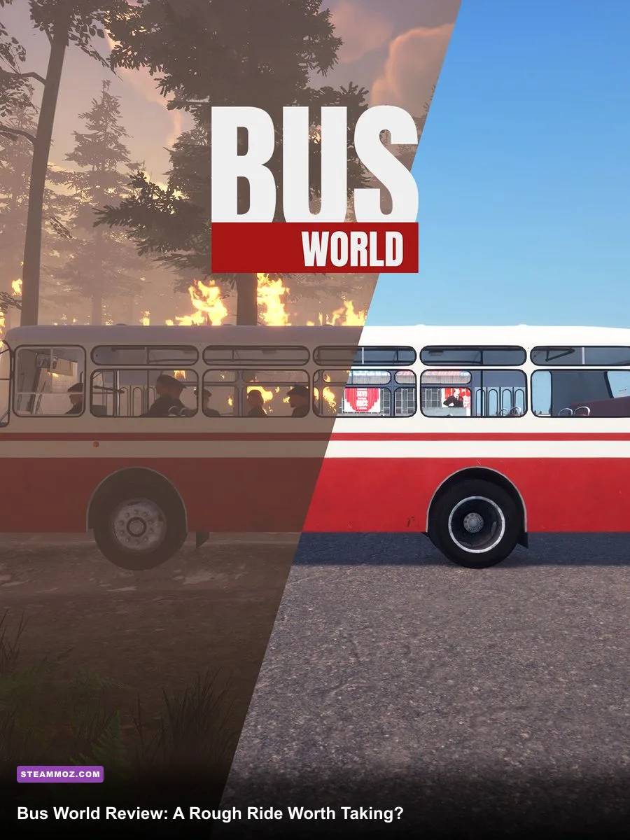 Bus World bus driving through the Chernobyl exclusion zone