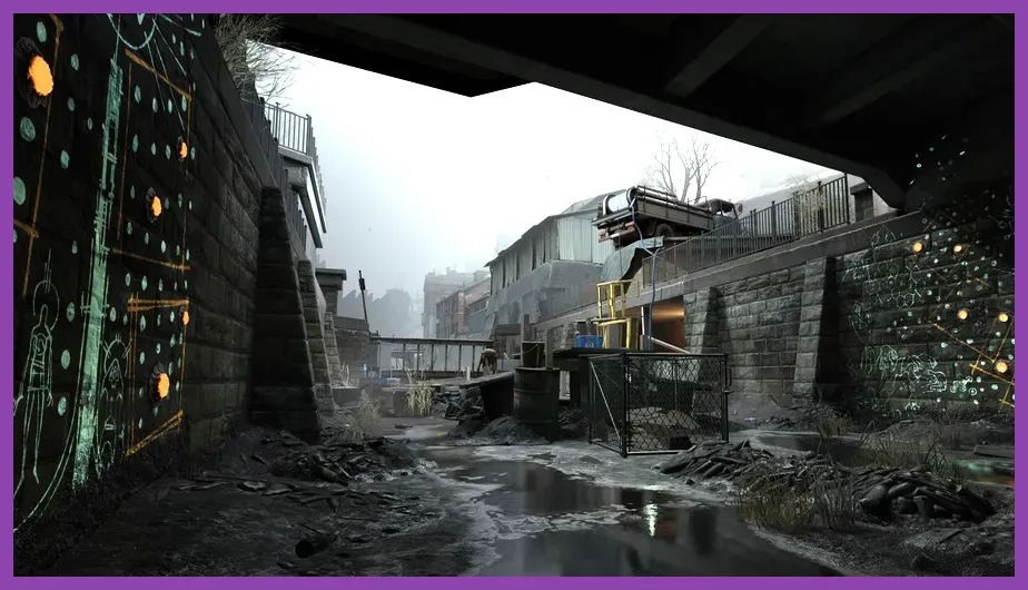 Exploring the futuristic Combine factory in Half-Life Alyx