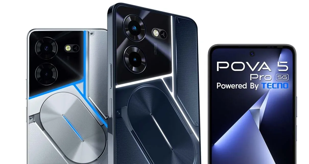 Tecno Pova 5 Pro 5G: Smartphone Gaming Mid-Range dengan Kamera 108MP dan Layar AMOLED 120Hz