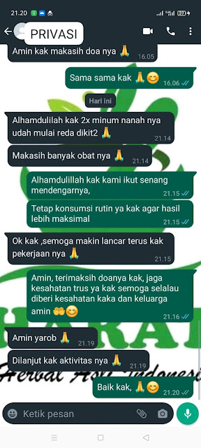 Testimoni pelanggan 1