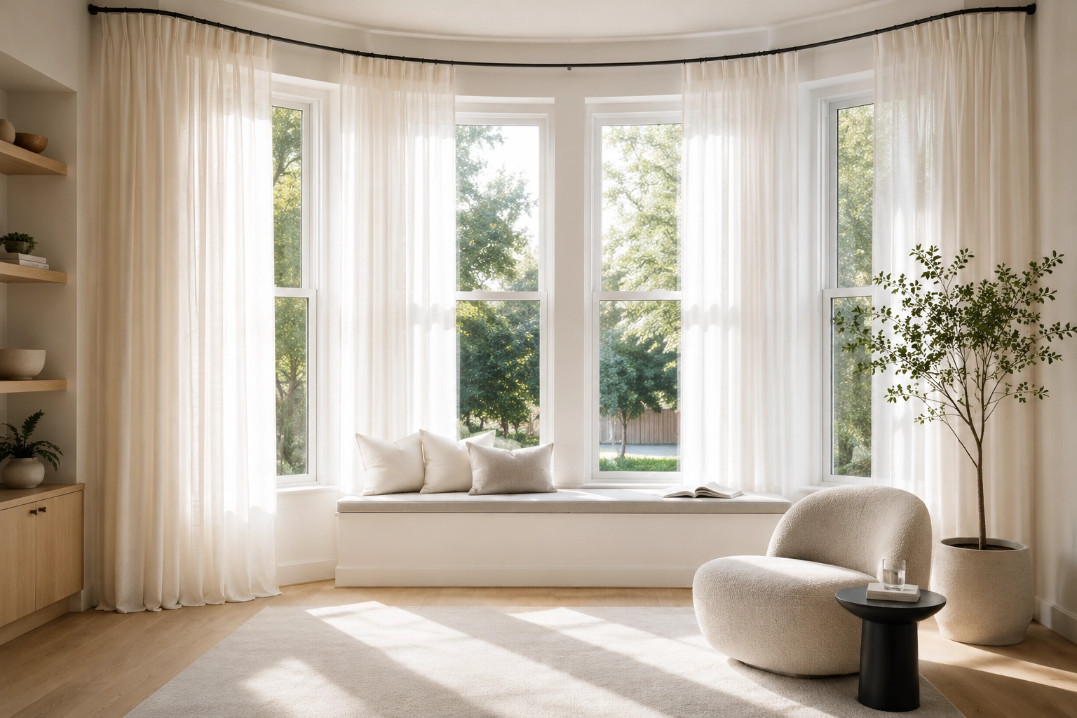 Specialized window treatments and edge cases