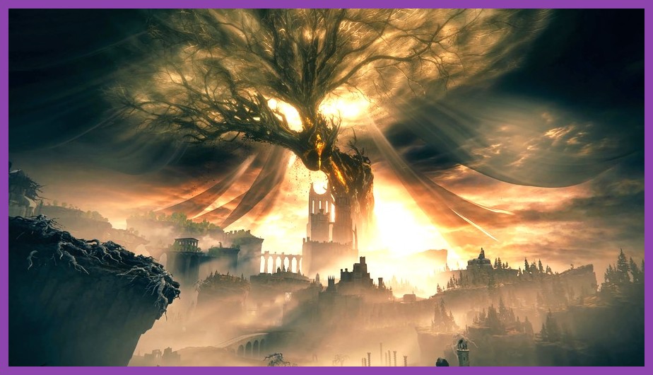 Elden Ring Shadow of the Erdtree DLC official cover art