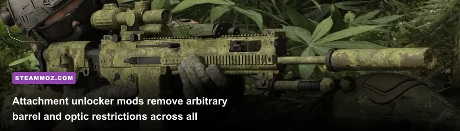 Customized tactical rifle in Ghost Recon Breakpoint Gunsmith screen