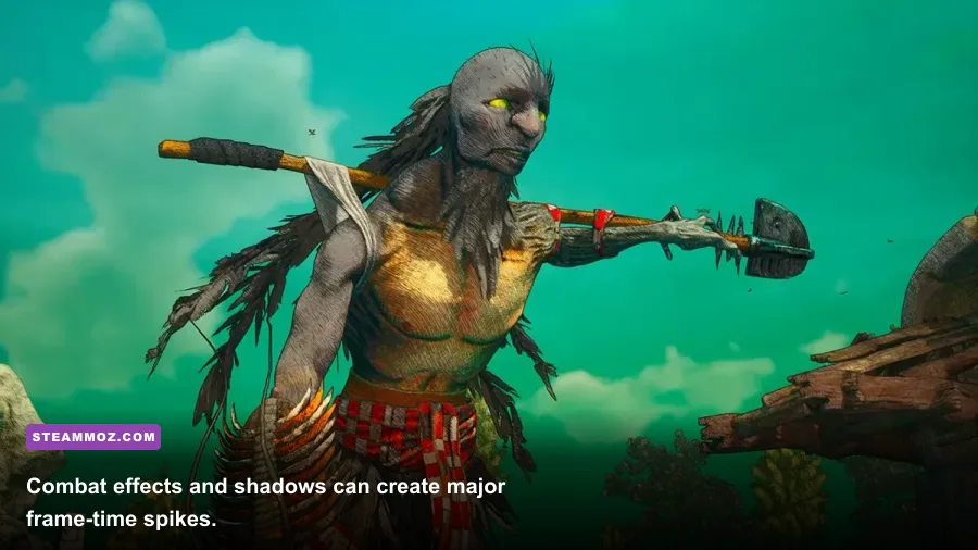 Pseudo fighting enemies in Clash Artifacts of Chaos on the Zenozoik battlefield