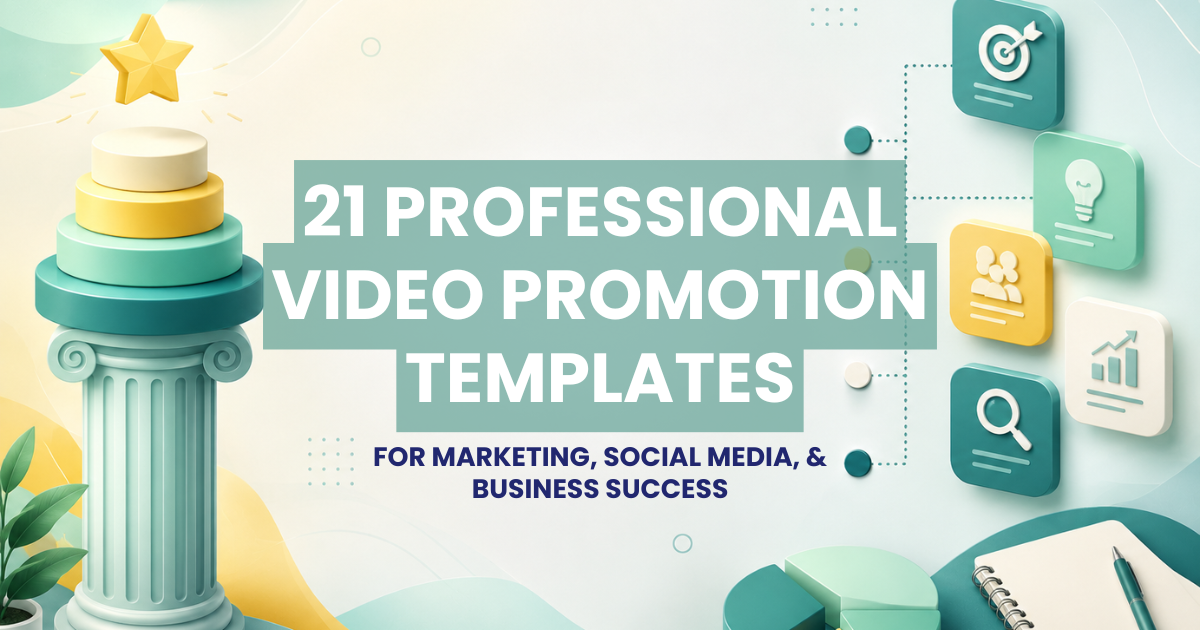 MR Freebies - 21 Professional Video Promotion Templates for Marketing, Social Media, and Business Success