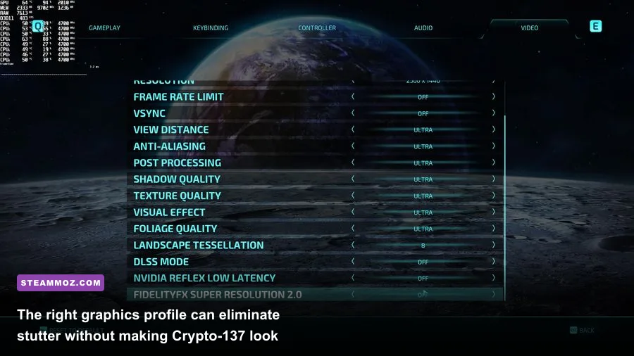 Destroy All Humans PC graphics settings and gameplay performance