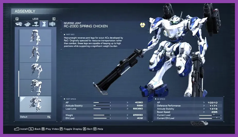 Armored Core 6 dual zimmermann build in combat