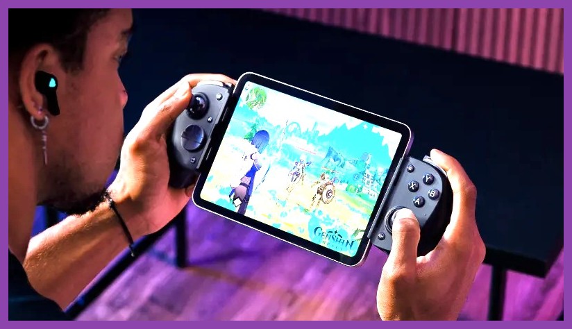 Mobile RPG screenshot using Razer Kishi
