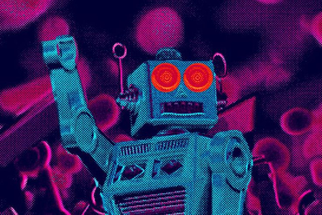 Robot-in-the-sky-with-diamonds