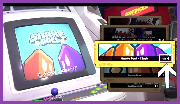 Snake Duel arcade minigame gameplay screen in Zenless Zone Zero