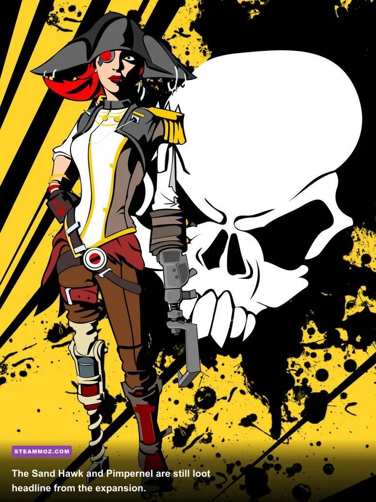 Borderlands 2 legendary loot and powerful weapons from Captain Scarlett DLC