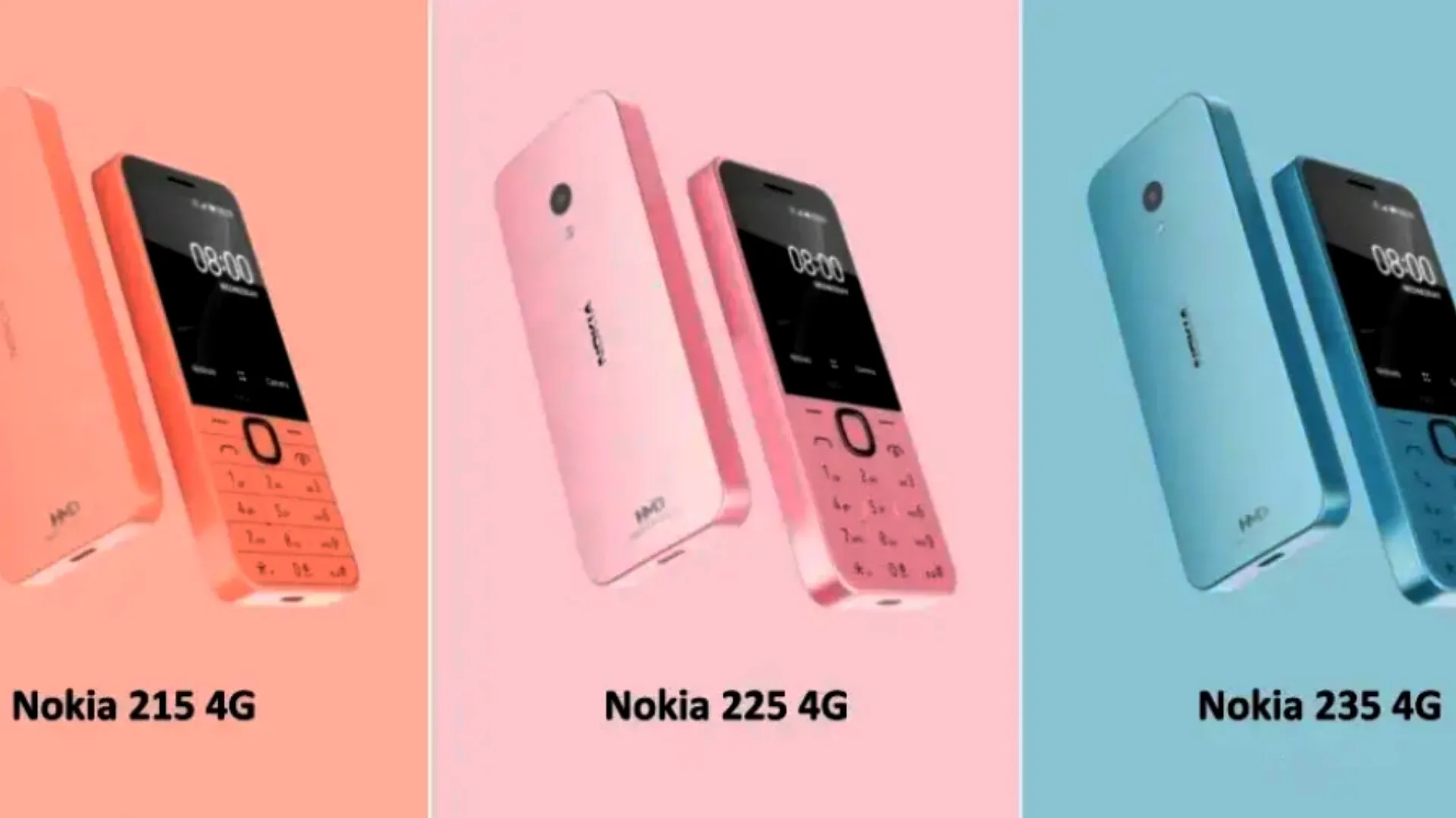 Spesifikasi HMD 235 4G: Feature Phone 4G, Layar 2,8 Inci & Kamera 2MP
