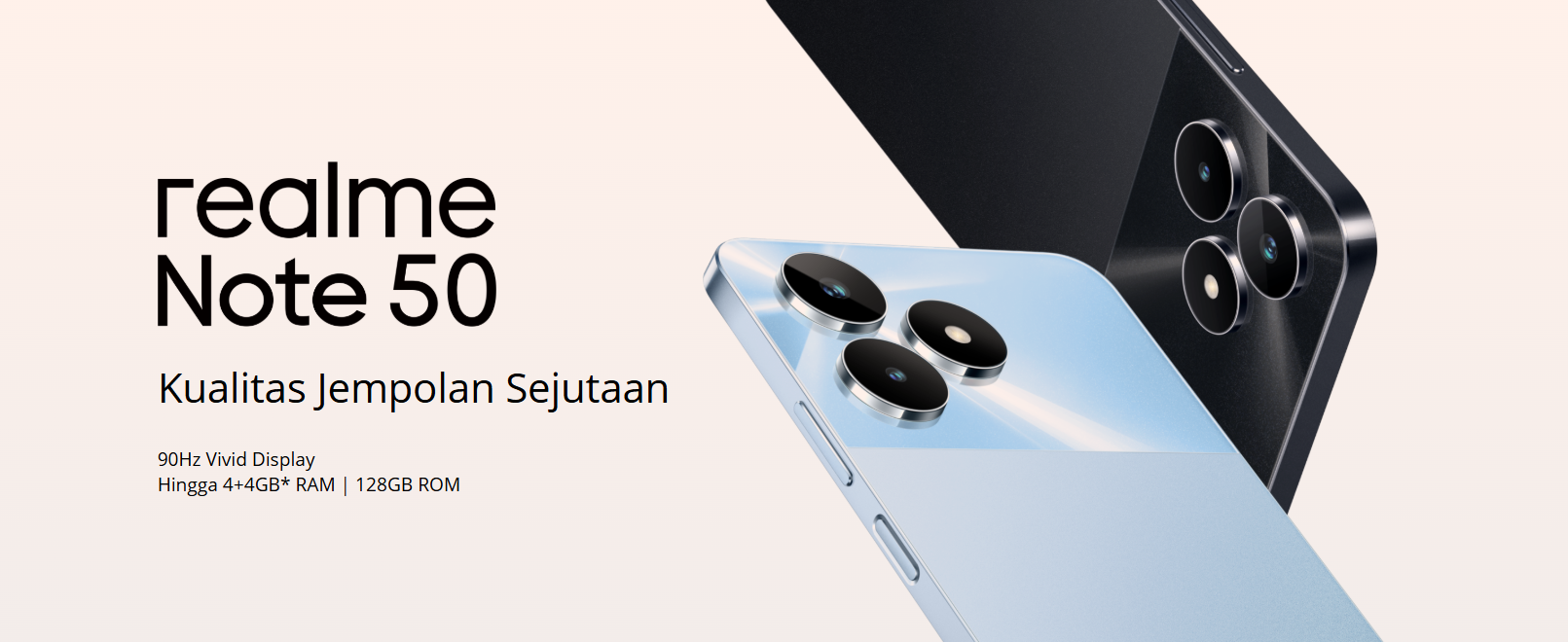 Realme Note 50: Smartphone Entry-Level dengan Layar 90Hz dan Baterai 5000mAh untuk Pengguna Hemat