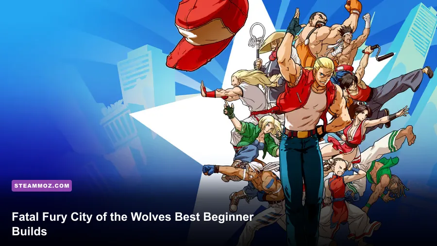 Fatal Fury City of the Wolves characters Terry Bogard and Rock Howard in an HD match